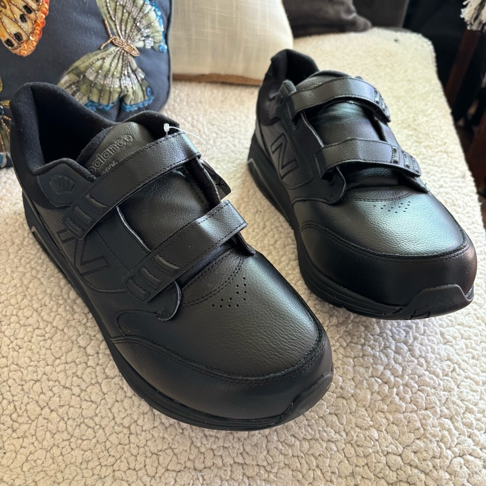 New Balance 2E MW928HB3 Walking Shoes Size 14 Black Mens Comfort NWOB
